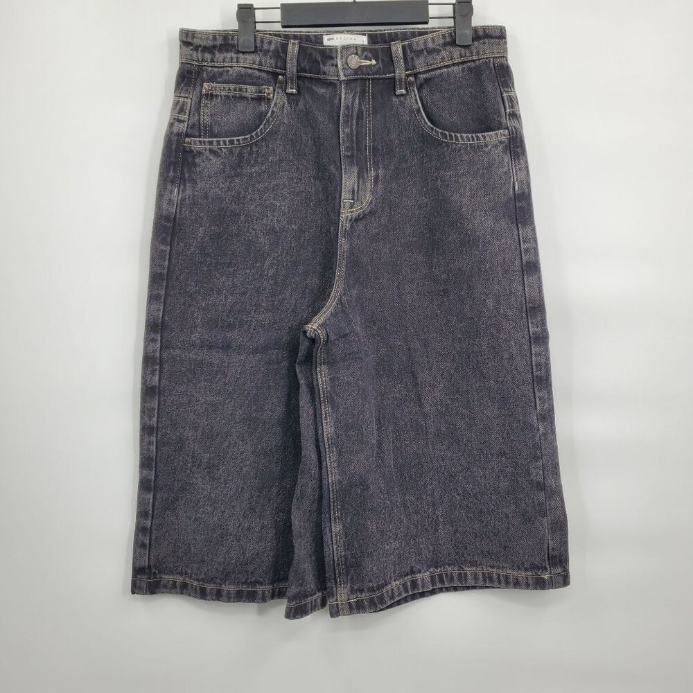 ASOS Men's Washed Black Denim Jean Shorts